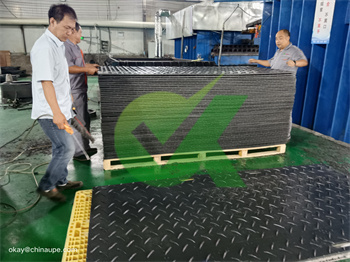 customized size Ground construction mats  1220*2440mm for construction